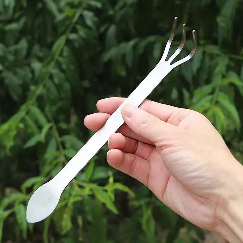 Bonsai Garden Rake - 1Pc Rvs Wortel Hark Bonsai Potplanten