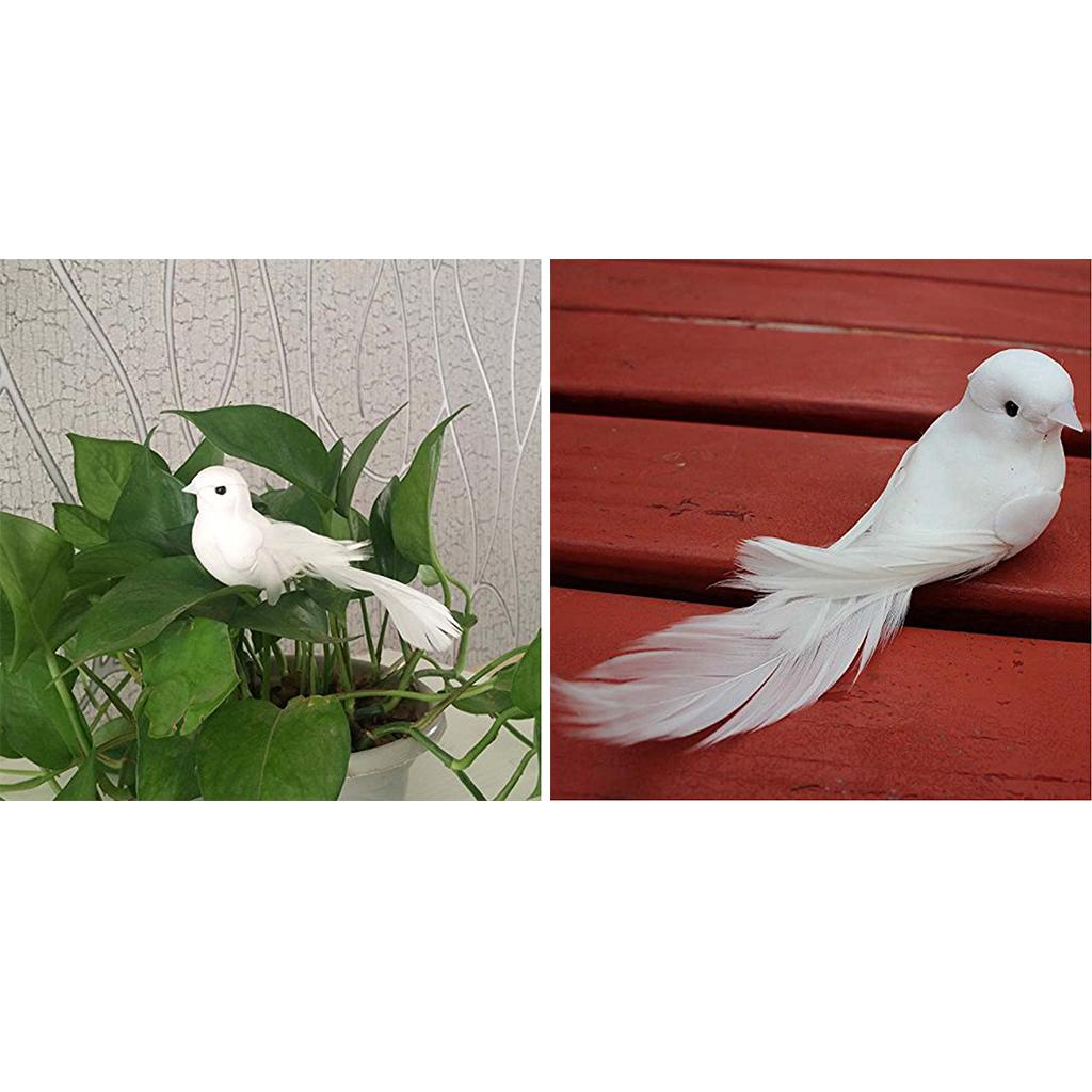 Simulatie Vogel Witte Schuimdu - Bonsai Garden Table recensie en prijs