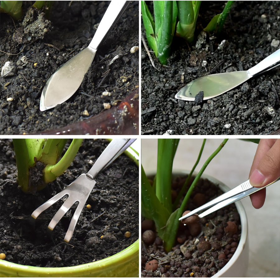 2-in-1 304 roestvrij staal pro - Bonsai Garden Rake recensie en prijs