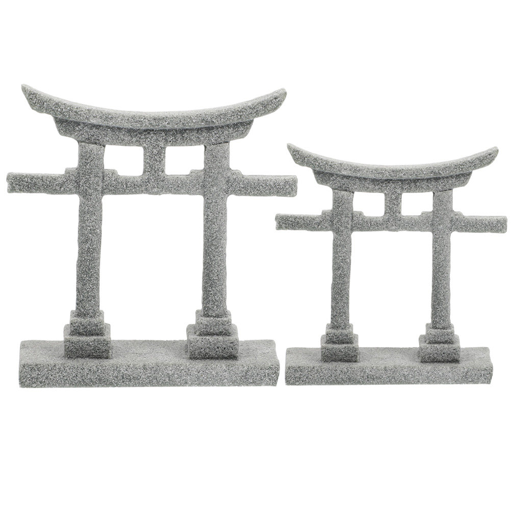 2 stuks Torii-poort visbakdeco - Bonsai Garden Table recensie en prijs