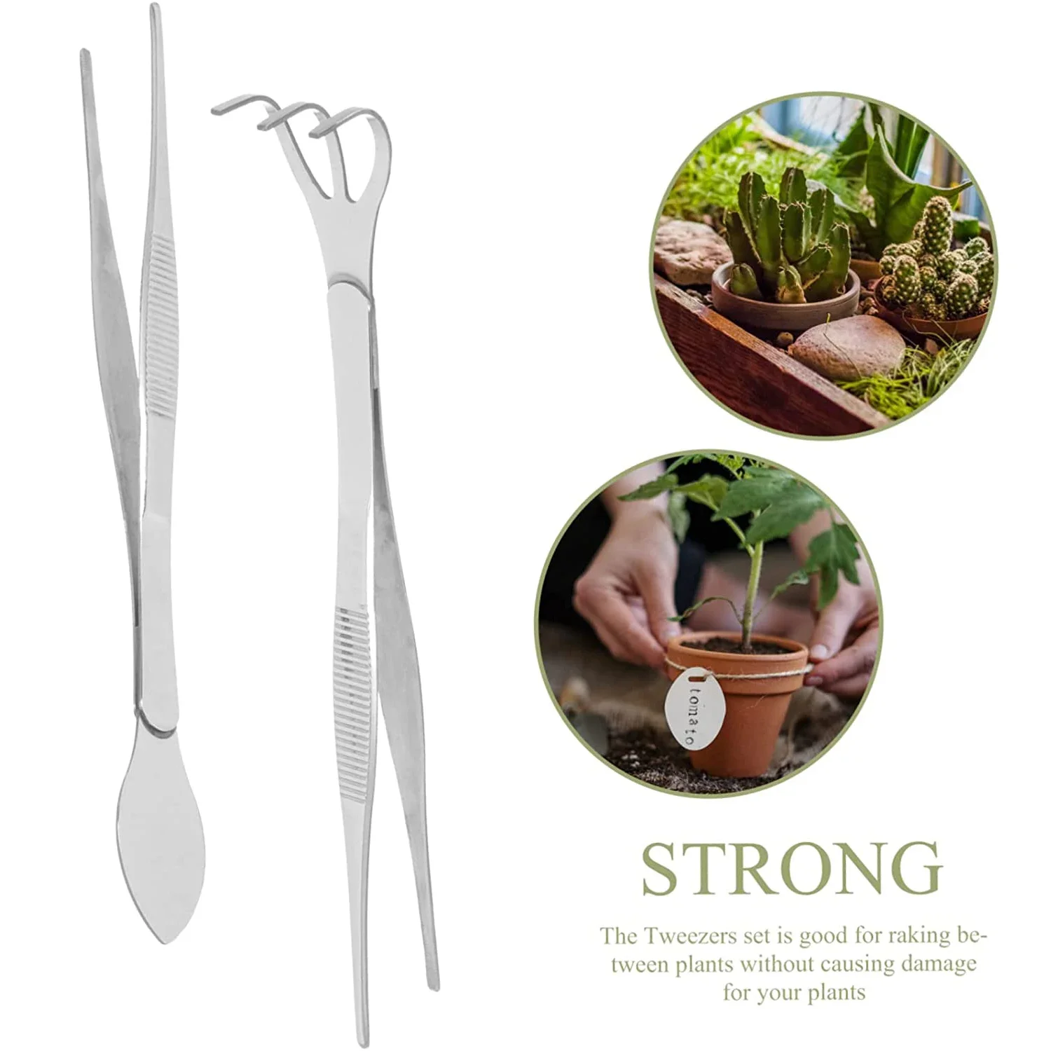 1 st 2-in-1 304 Rvs Wortelhark - Bonsai Garden Rake recensie en prijs