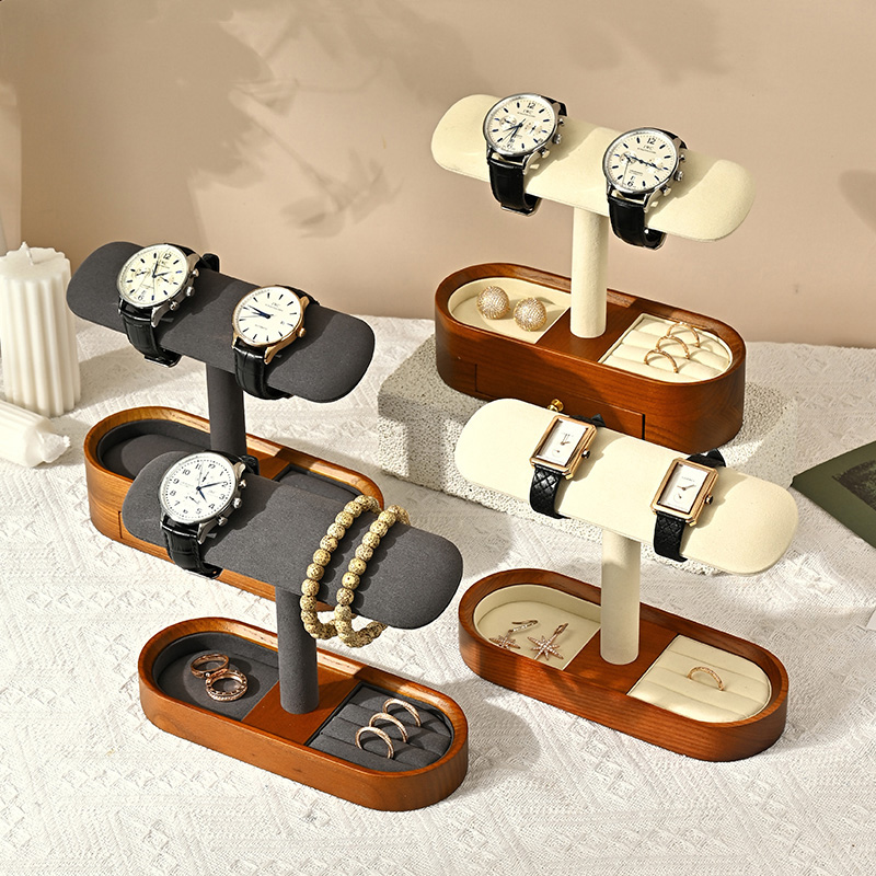 Oirlv Massief Houten Horloge O - Display Stand Wood recensie en prijs
