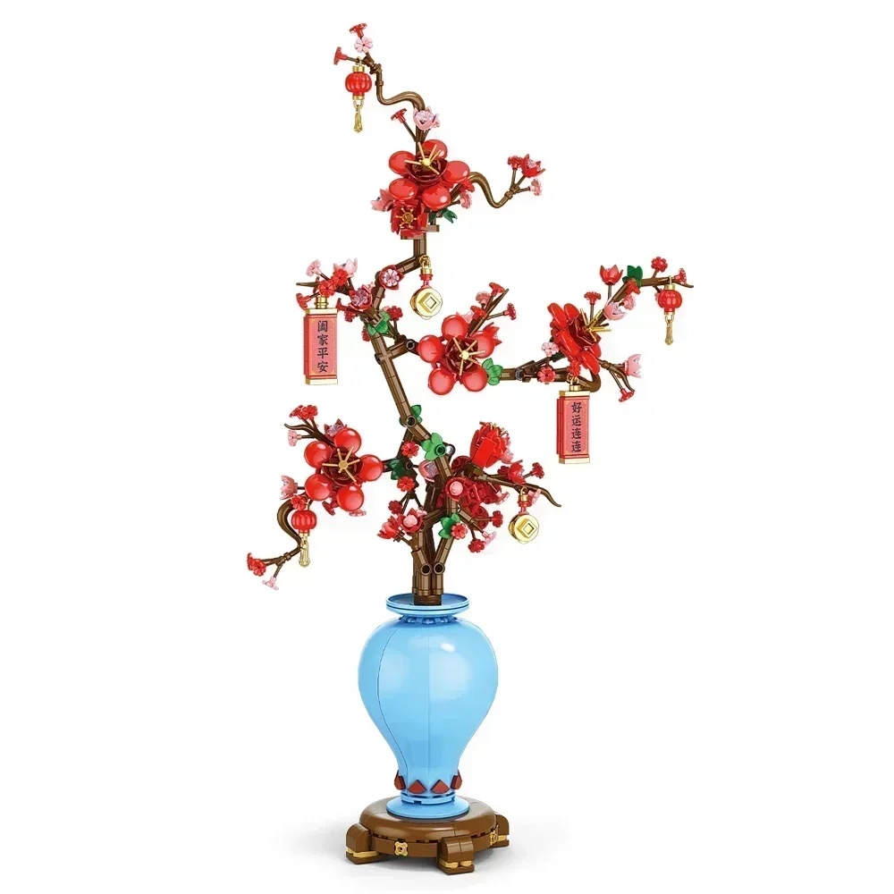Creatief stadsboeket, perzikbl - Bonsai Garden Lego recensie en prijs