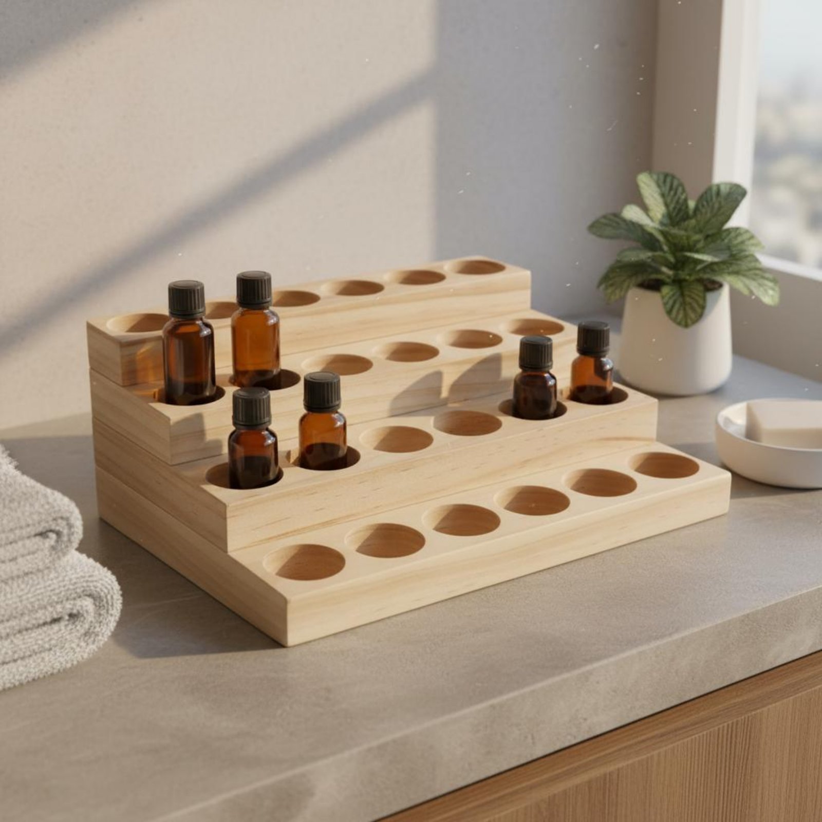 Handgemaakte displaystandaard  - Display Stand Wood recensie en prijs