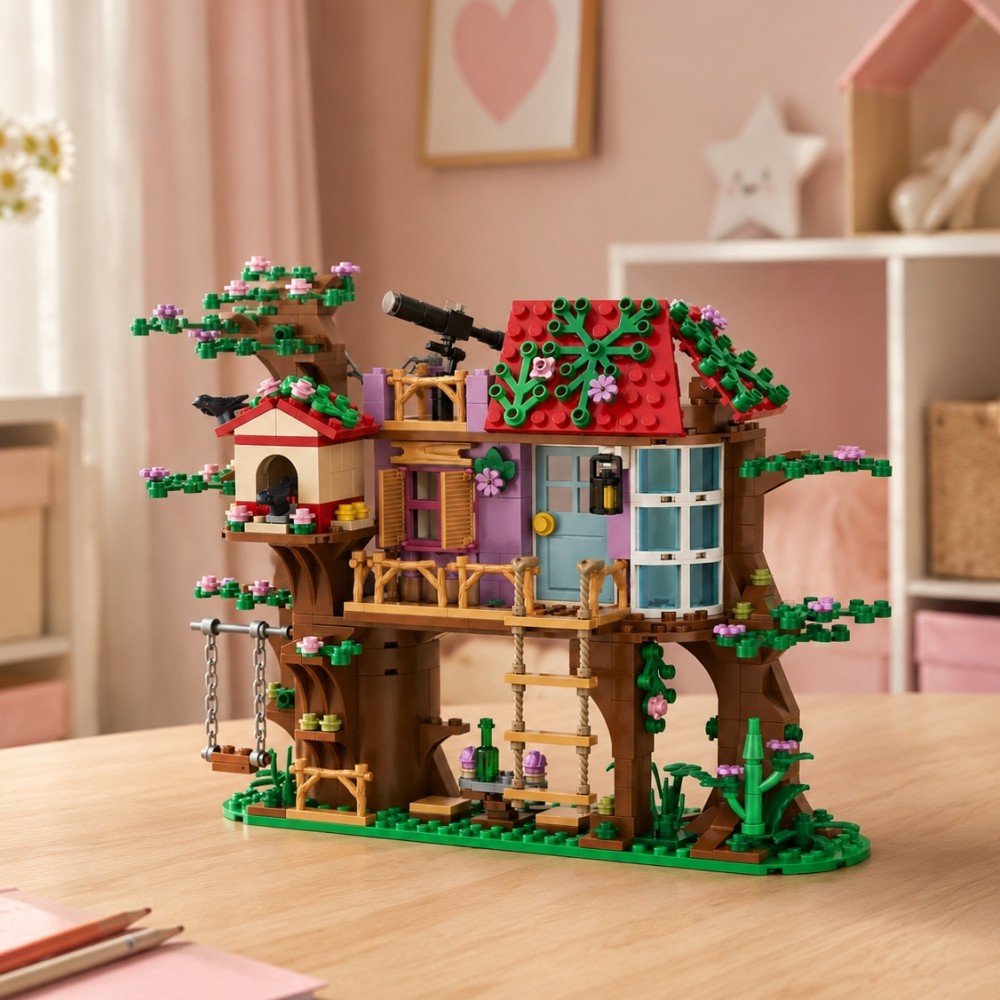 462pcs Stad Vrienden Vogel Boo - Bonsai Garden Tree recensie en prijs