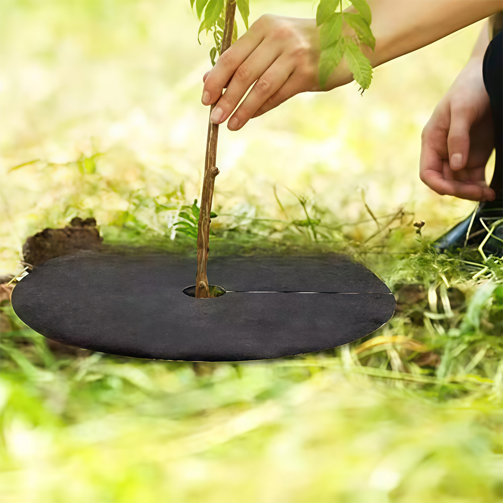 Niet-geweven boommulchring, on - Bonsai Garden Tree recensie en prijs
