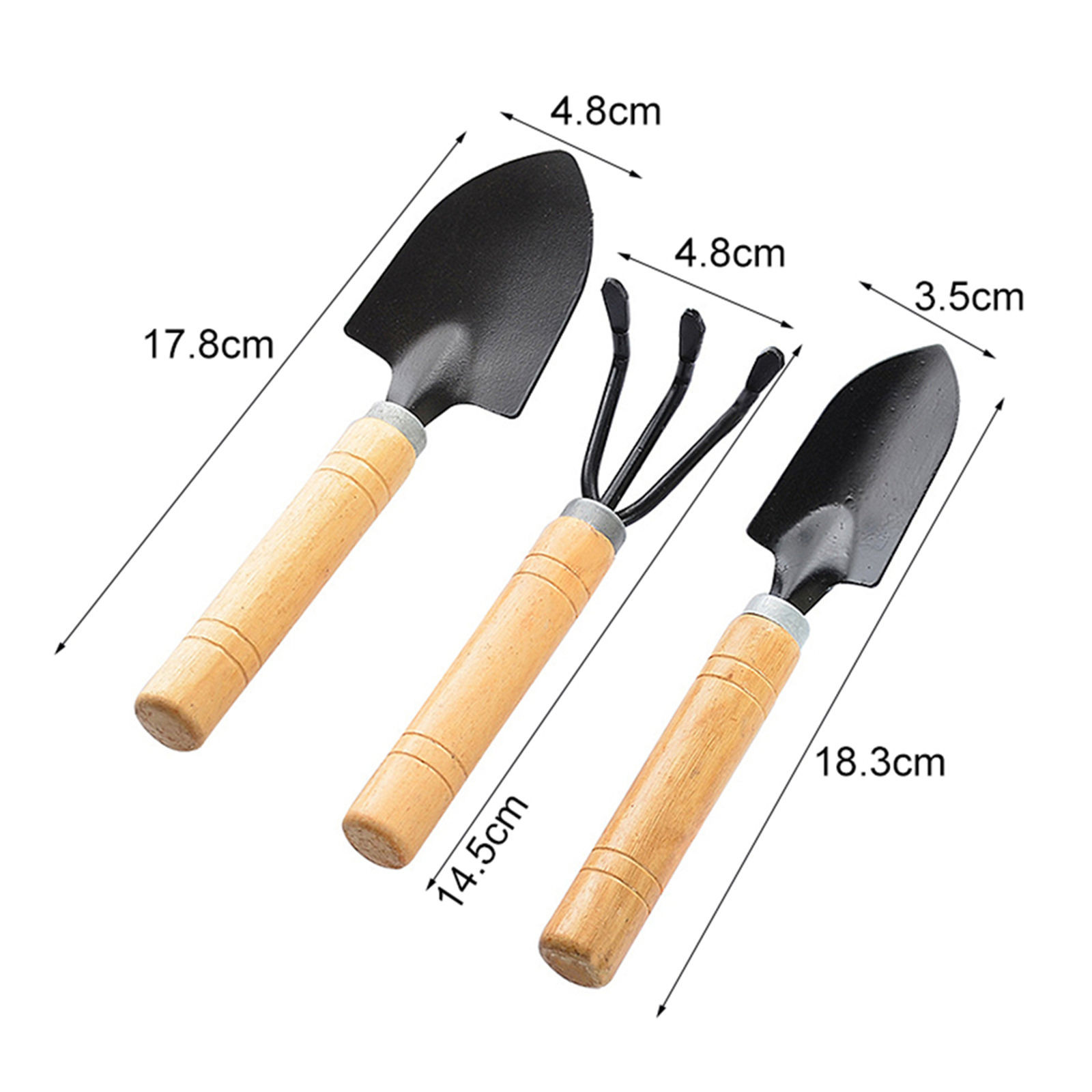 3-delige mini-tuingereedschaps - Bonsai Garden Rake recensie en prijs