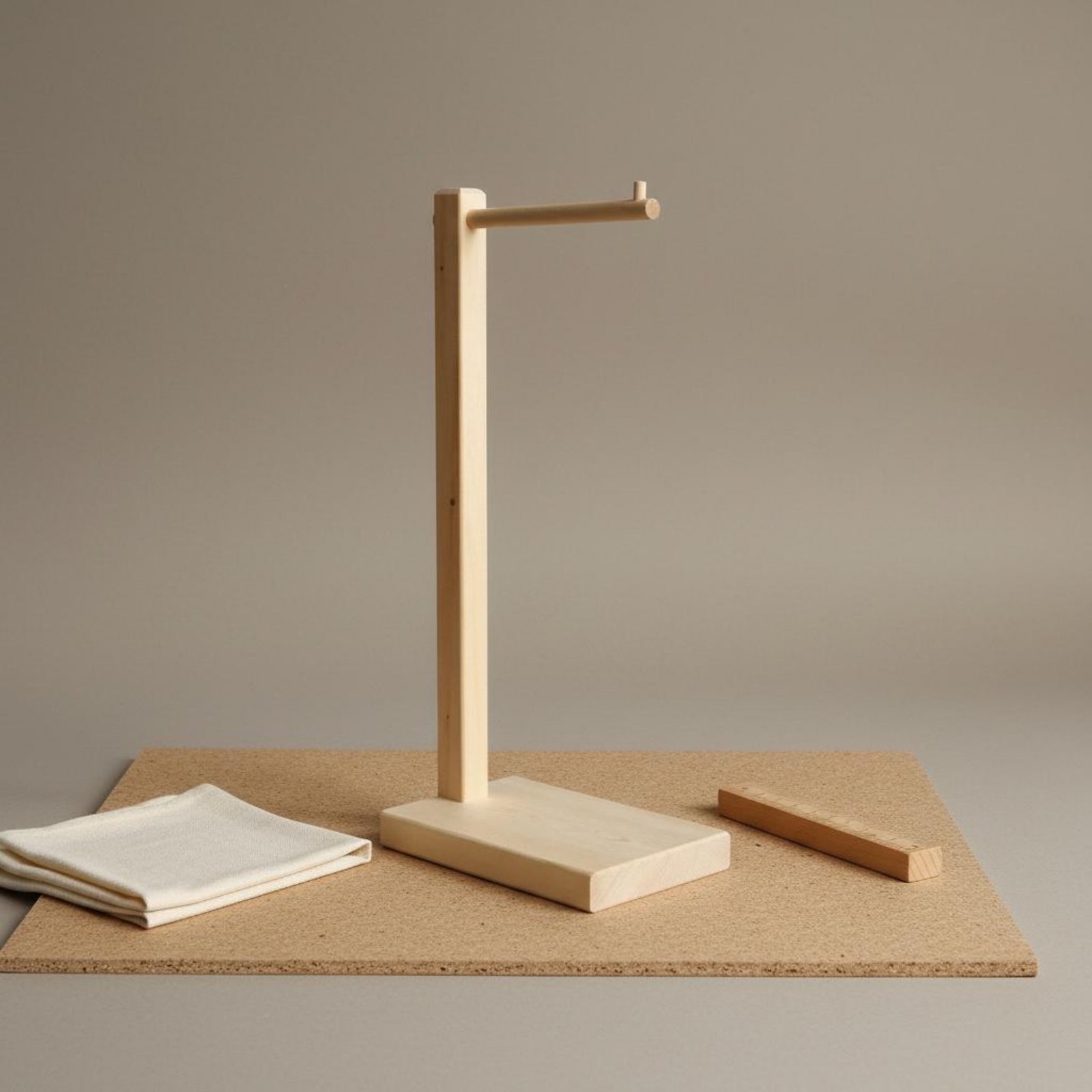 Tasstandaard van puur hout Ste - Display Stand Wood recensie en prijs