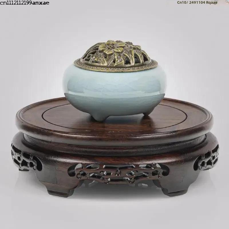 Ebbenhouten Ronde Tafel Ambach - Bonsai Garden Display Stands recensie en prijs